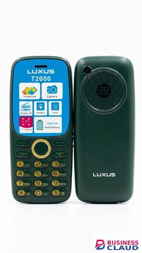 Brand New BRAND NEW LUXUS T2000 TRIPLE SIM CARD PHONE 1.77" screen 3000mAh REAL Battery WITH wireless FM Torch light, Camera triple sim bright torch smart live featured phone in Cables-led-light-flashlight