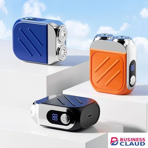Portable R-12 Luggage Electric Shaver, Portable Mini Electric Shaver, Portable Electric Razor for Men, Rechargeable Cordless Rotary Shaver, Wet & Dry Shaving, Men Shaving Machine for Men Gift in Kenya-premium-incense-scent