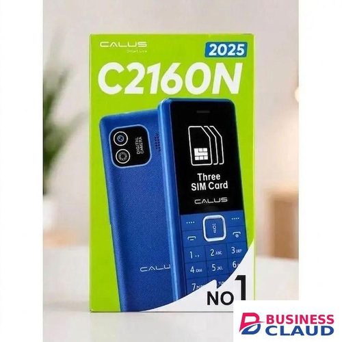 CALUS C2160N TRIPLE SIM CARD PHONE DISPLAY 1.77 " BT//TORCH//KING VOICE//2000 CONTACTS//TYPE C BATTERY 1050mAH BATTERY CAPACITY in Cables-led-light-flashlight