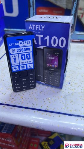 BRAND NEW ATFLY AT100 DUAL SIM CARD PHONE 1.77" screen 2500mAh Battery CAPACITY WITH wireless FM Torch light, Camera DUAL sim bright torch smart live featured phone