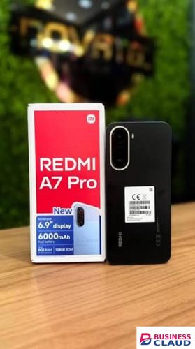 LIMITED TIME OFFER!! XIAOMI REDMI A7PRO 64GB STORAGE 4GB RAM 6000MAH BATTERY 15W TYPE-C FAST CHARGE 6.9-INCH DISPLAY 13MP ULTRACLEAR CAMERA/ ANDROID 15 DUAL SIMCARD 2 YEARS WARRANT SIDE FINGERPRINT