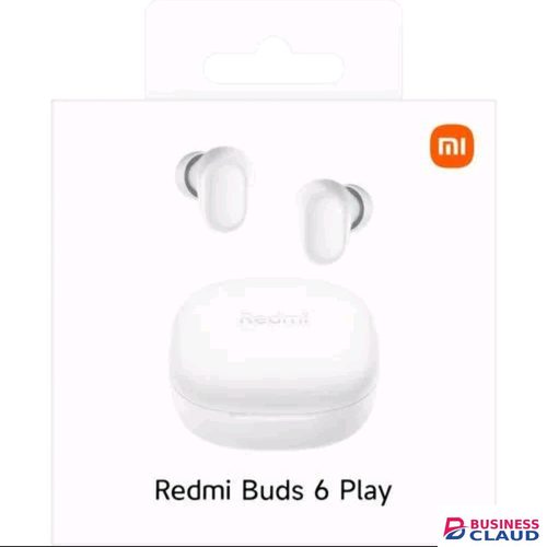 OFFER !!!!!XIAOMI Wireless Earphones, Redmi buds 6 Play, 36 Hours Playtime, AI Call Noise Reduction, Low Latency Model, Ultra Lightweight, Compatible with Google Fast Pair, Fast Charging, USB Type-C