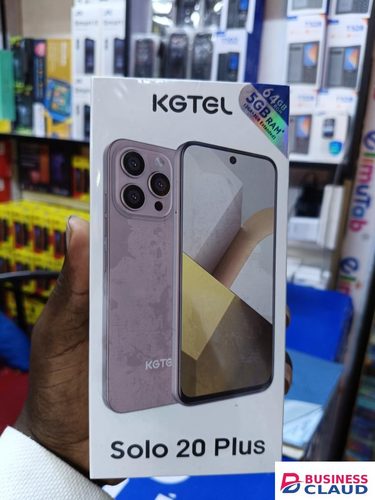 LIMITED TIME OFFER!! KGTEL SOLO 20 PLUS, 64GB STORAGE, 5GB RAM (2GB+3GB), 5000MAH BATTERY,10W TYPE -C FAST CHARGER,13MP MAIN CAMERA, 6.6-INCH DISPLAY, SIDE FINGERPRINT, OTG, 12MONTHS WARRANTY