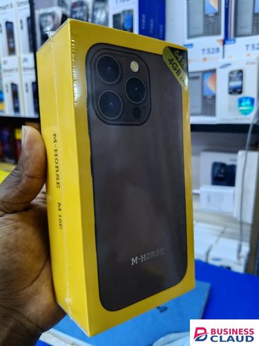 LIMITED TIME OFFER!! M-HORSE M16E, 64GB STORAGE / 4GB RAM, 5.5-INCH DISPLAY, DUAL SIMCARD, 3800MAH BATTERY, TYPE -C CHARGER, 8MP MAIN CAMERA,FACE UNLOCK,12 MONTHS WARRANTY