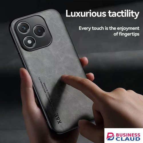 Luxury Business Lens Protection Case for Honor 400 Lite Magnetic Sheepskin Leather All-inclusive Back Cover for Honor 400 Lite