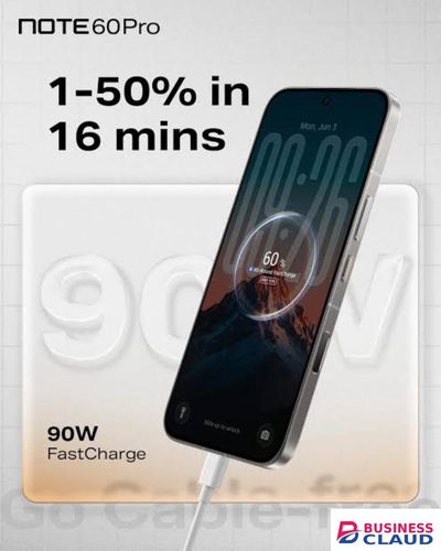 LIMITED TIME OFFER!! INFINIX NOTE 60 PRO 256GB STORAGE 8GB RAM 6500MAH BATTERY 90W TYPE-C FAST CHARGE 6.78-INCH DISPLAY 50MP ULTRACLEAR CAMERA/ ANDROID 16 DUAL SIMCARD 24MONTHS WARRANT/DISPLAY SENSOR