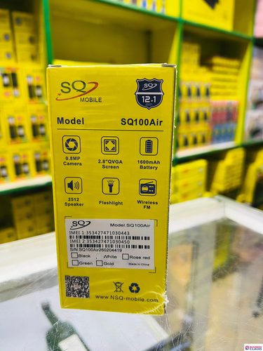 📱 NEW ARRIVAL – SQ100 Air is now available, Ultra-thin 10.4mm body2.8” display 1600mAh long-lasting batteryWireless FM New Arrival Available in 4-cable