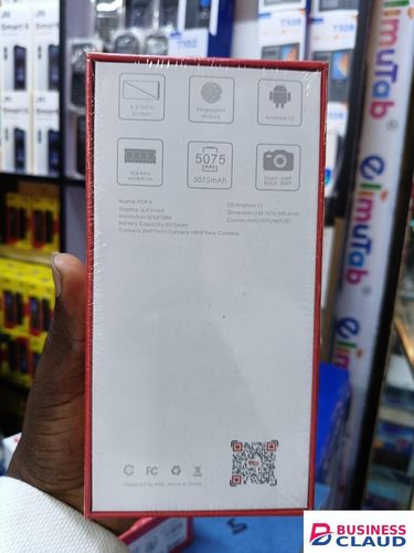 LIMITED TIME OFFER!! ATEL POP 9, 64GB STORAGE, 3GB RAM, 5075MAH BATTERY, 10W TYPE-C FAST CHARGER, 6.6-INCH DISPLAY, DUAL SIMCARD, SIDE FINGERPRINT, 13MP MAIN CAMERA, 12 MONTHS WARRANTY,