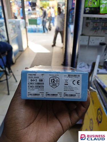 LIMITED TIME OFFER!! TECNO POP 7 PRO 64GB STORAGE 3GB RAM 5000MAH BATTERY 10W TYPE-C FAST CHARGE 6.56-INCH DISPLAY 13MP ULTRACLEAR CAMERA/ ANDROID 12 DUAL SIMCARD 13MONTHS WARRANT/BACK SENSOR
