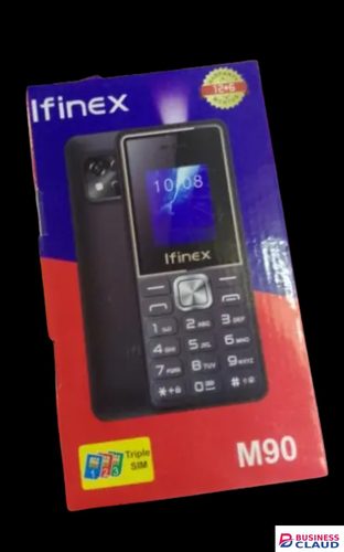 NEW ARRIVAL IFINEX M90 TRIPLE SIM THREE SIM CARD SLOT WIRELESS FM CAMERA BIG TOUCH KABAMBE/KATULULU/MULIKA MWIZI/BUTTON FEATURE PHONE New Arrival in 4-cable
