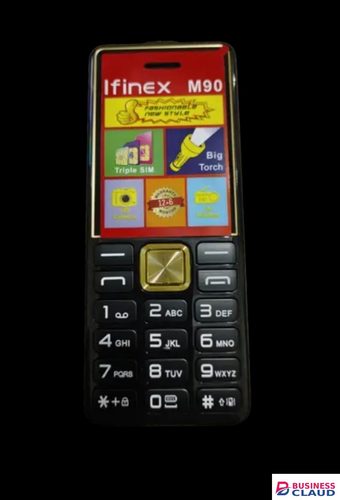 NEW ARRIVAL IFINEX M90 TRIPLE SIM THREE SIM CARD SLOT WIRELESS FM CAMERA BIG TOUCH KABAMBE/KATULULU/MULIKA MWIZI/BUTTON FEATURE PHONE