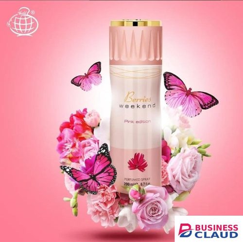 OFFER!!! Berries Weekend Pink Edition Perfumed Body Spray 200ml – Refreshing and Long-Lasting Fragrance for Women Offer in 1-electric-hair-straightener-brush-dryer-ceramic-heating-blow-dryer-curling-iro