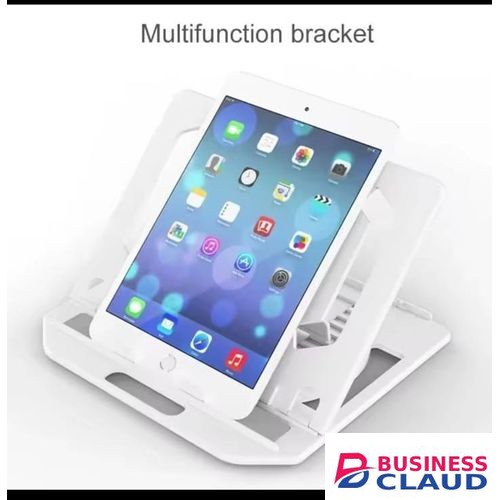 Portable Adjustable Notebook Stand Gaming Laptop Riser Holder – Ergonomic Desktop Mount for Home Office & Gaming Use a solid build and sleek finish make it ideal for both productivity and entertainment setups in 1-selfie-stick-tripod-stand-with-bluetooth-remote-extendable-height-square-ring-light-360-rotating-phone-holder-for-smartphone