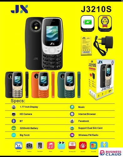 JX J3210 2.4'' LARGE SCREEN DISPLAY FM WIRELESS TORCH LIGHT FACEBOOK BIG,LONG STANDING BATTERY 3200MAH VIBRATION HD CAMERA 12 MONTHS WARRANTY in Cables-led-light-flashlight