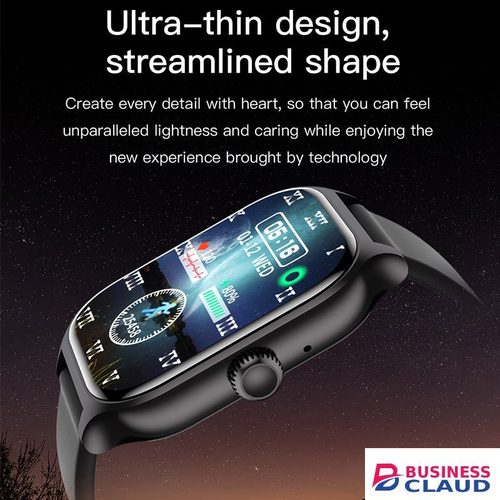 Unisex Smart Watch Ultra-Thin 2.01'' HD Screen Waterproof Fitness sports watch Bluetooth Call Smart Alarm Clock Ladies Smart Bracelet Wrist Watch heart rate Monitor H16 GTS4 Men Women Smartwatch Gift in Cable