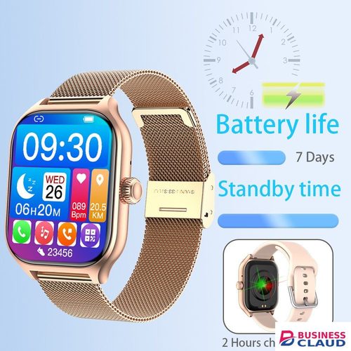 Unisex Smart Watch Ultra-Thin 2.01'' HD Screen Waterproof Fitness sports watch Bluetooth Call Smart Alarm Clock Ladies Smart Bracelet Wrist Watch heart rate Monitor H16 GTS4 Men Women Smartwatch Gift in Cable