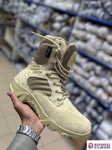 🥾 DELTA Tactical Military Boots Sneakers Desert Edition 🤎 Step up your game with the rugged and stylish DELTA Tactical Sneakers 🔥Built for comfort, durability & everyday adventure ✅✔ Strong rugged Stylish in 4-cable