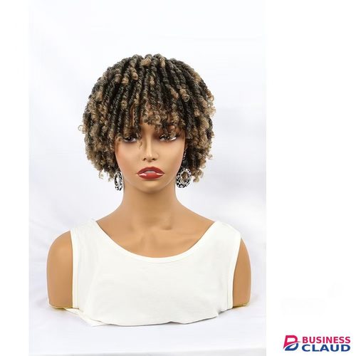 6-inch-Unisex Synthetic Braided Hairpieces Designed for African People-Natural Afro Wigs- Natural Permeable Odorless Stable Easy to manage Simple Operation for Daily Use in Kenya-premium-incense-scent