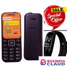[OFFER] OKING OK310 32.0 MB OF RAM 2 MINI SIM WITH TORCH 1.77 INCH DISPALY OKING 310 KABAMBE KATULULU 1000MAH FEATURE BUTTON PHONE FEATURED PHONES PLUS FREE WACTCH