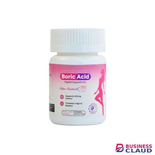 Boric acid vaginal cleansing suppositories 10 suppositories for vaginal balance and supporting itch control