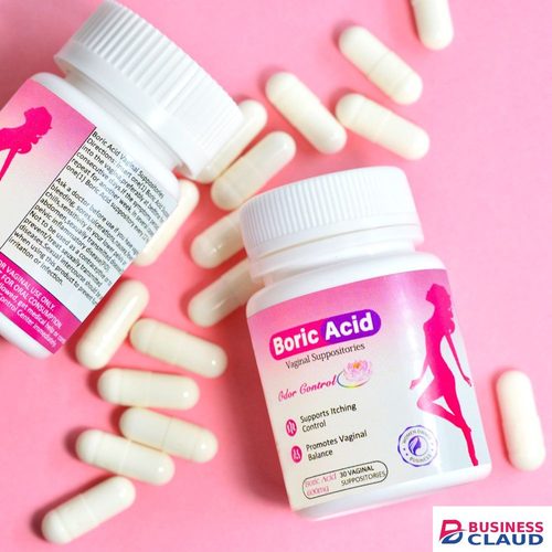 Boric acid vaginal cleansing suppositories 10 suppositories for vaginal balance and supporting itch control in Kenya-premium-incense-scent