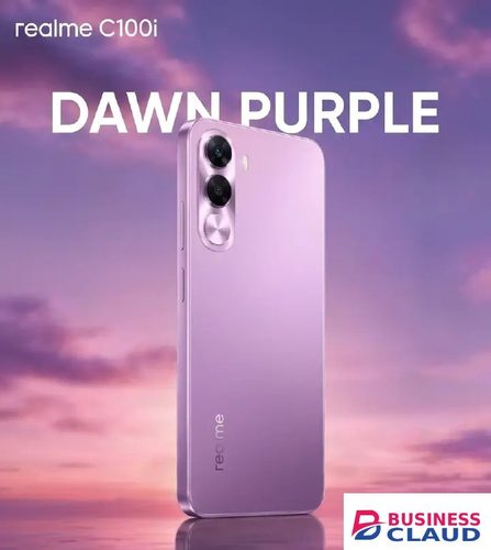 NEW ARRIVAL!!! Realme C100i, 120Hz Ultra Smooth Display, 64GB ROM + 4GB RAM, 6.8 inches, 7000mAh Battery (Dual Sim) IP64 Dust & Water Resistance 12 Months Warranty Android 16 SMARTPHONES.Purple