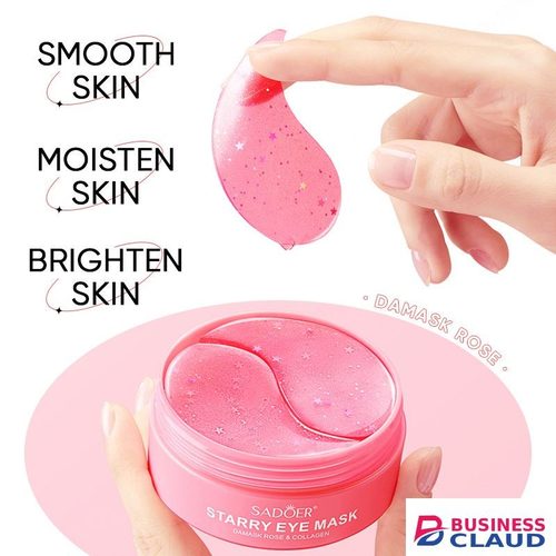 Eye Mask 60 Pcs (30 Pairs), Under Eye Patches for Dark Circles and Puffiness, Avocado Aloe Vera Seaweed Moisturizing Nourishing Eye Treatment Mask, Moisturizing and improving eye skin dryness in 1-electric-hair-straightener-brush-dryer-ceramic-heating-blow-dryer-curling-iro