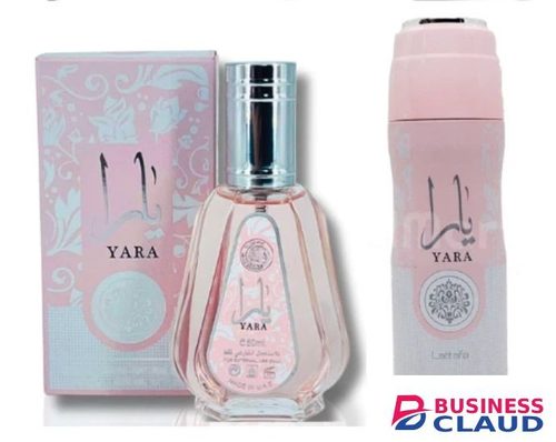 OFFER!!! Perfume Yara 50ml by Ard Al Zaafaran and body spray 200ml by lattafa(U.A.E) Offer in Kenya-premium-incense-scent