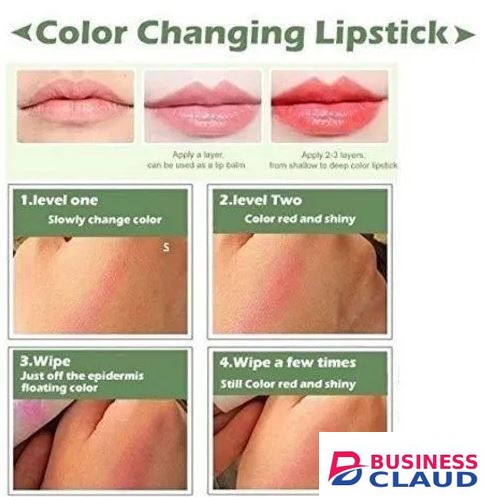 Versatile long lasting Irene Moisture Lipstick (Color-Changing when applied) pink lip stick versatile and unique moisturizing lips makeup Unique in Promotio