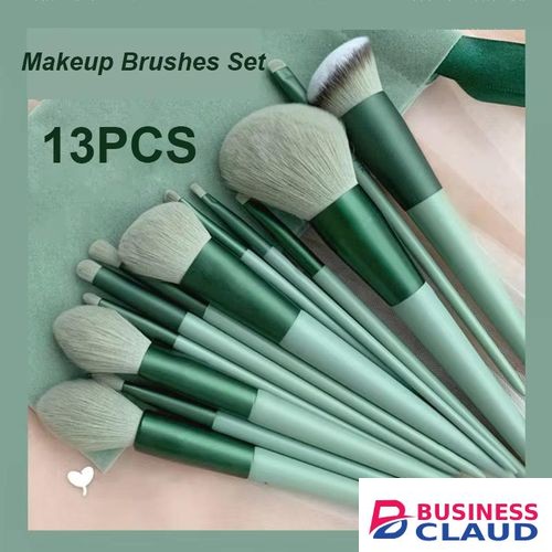 13PCS Makeup Brush Kit With Storage Bag For Foundation - makeup brush set eyeshadow brush professional make up brushes set with storage bag Professional in Kenya-premium-incense-scent