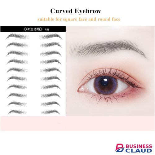 Hot selling 10 Pairs 6D Simulation Eyebrow Paste Lable Tattoo Sticker Waterproof Wholesale Wholesale in 1-l-uodais-hair-repair-oil-serum-nodeg5-noir-curl-keeper-spray-smoothing-damaged-hair-treatment
