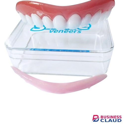 High Quality Veneers Silicone Artificial Upper Denture Sleeve Comfort Fit Teeth Top Cosmetic Veneer One Size Fit Hot Fashion B2-49-1