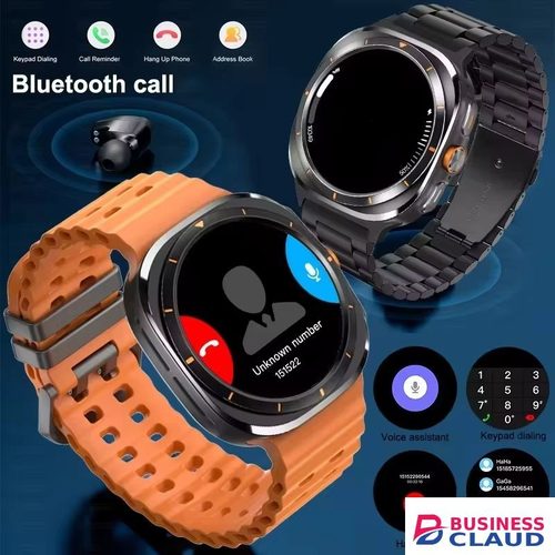 New New Smartwatch Men Sports Watch for Android IOS Health Monitoring Smart Notifications Music Voice Assistant Smart Watch Women in Usb-cable-black