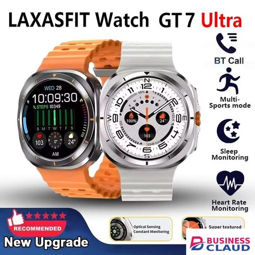 New New Smartwatch Men Sports Watch for Android IOS Health Monitoring Smart Notifications Music Voice Assistant Smart Watch Women in Usb-cable-black