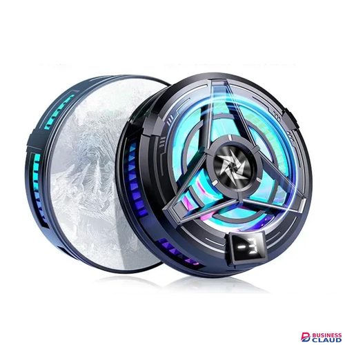 Portable Rechargeable Mobile Phone Cooler, USB C Fan, Mobile Phone Cooling Fan, Phone Fan Cooler, Mobile Phone Radiator, Fan for Phone, Cooler for Gaming with Silent Cooling