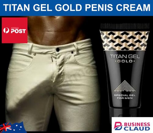 Original Penis Enlargement Cream Libido Booster Titan Gold Mens Penis Enlargement Gel - Gold -