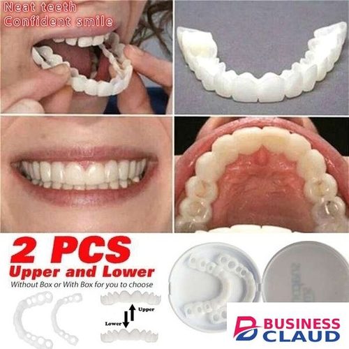 Instant Quality Top Quality Denture Instant Smile Comfort Fit Flex Cosmetic Teeth Denture Teeth Top Cosmetic Veneer in 1-electric-hair-straightener-brush-dryer-ceramic-heating-blow-dryer-curling-iro