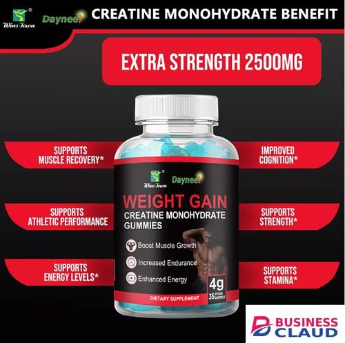 Weight Gain Gummies With Creatine Monohydrate Help Individuals Increase Their Weight In A Healthy And Balanced Manner in A-healthy-an