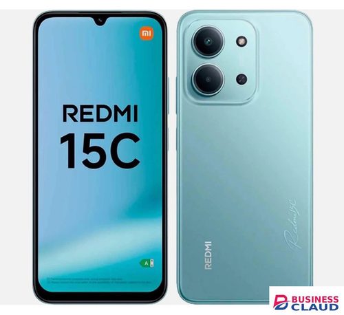 { Special Offer} Redmi 15C Smartphone Display 6.9” 120Hz - 4GB Ram + 128GB Rom Dual SIM, 4G , 6000mAh Battery ,50MP AI dual camera ,33W fast charging ,IP64 ,MediaTek Helio G81-Ultr Special Offer in Cable