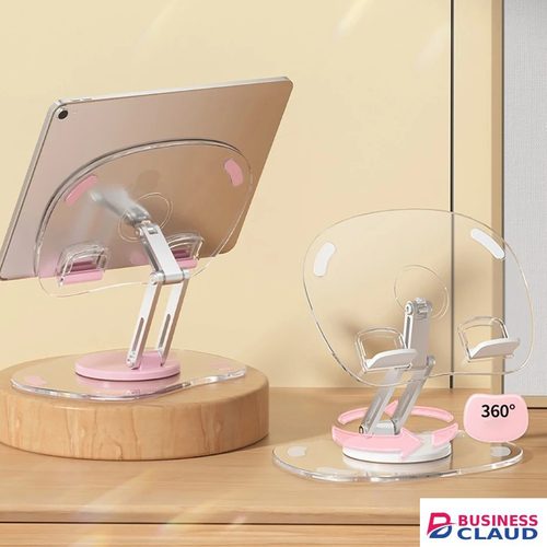 Portable Fold Tablet Holder Universal Phone Plastic Table Stand Support for iphone/ipad/xiaomi/samsung Transparent Holders