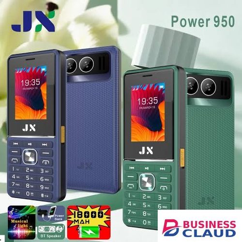 Brand New BRAND NEW !!! JX POWER 950 (Powerhouse Feature Phone)JX Power 950 Feature Phone | 18000mAh Battery power bank feature, loud Bluetooth speaker & bright torch. ultimate powerhouse feature phone! Feature in Cable