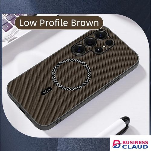 Luxury Luxury 3D Texture Phone Case for Samsung Galaxy S25 Ultra 5G [Built-in Magnetic Ring] Wireless Charging Cover in Magnetic-ring-wireless-chargin