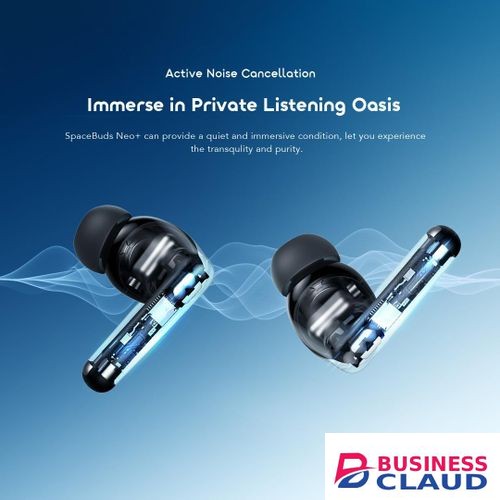 Oraimo SpaceBuds Neo+ OTW-323P Wireless Earbuds ANC Bluetooth 5.4 Sound360 Spatial Audio Deep Bass ENC Calls 30H Battery Gaming Earphones Kenya in Cable