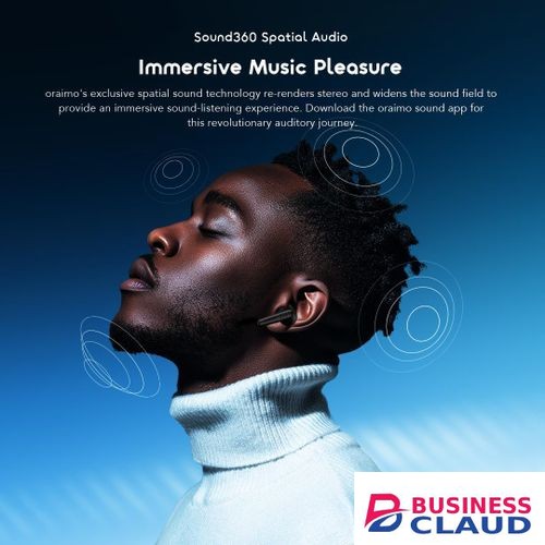 Oraimo SpaceBuds Neo+ OTW-323P Wireless Earbuds ANC Bluetooth 5.4 Sound360 Spatial Audio Deep Bass ENC Calls 30H Battery Gaming Earphones Kenya in Cable