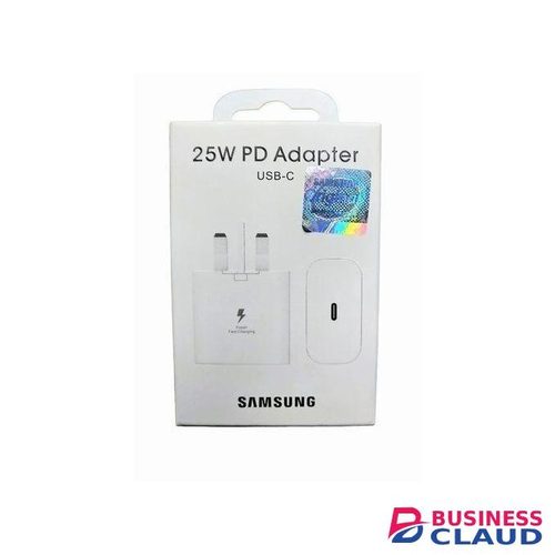 Samsung Super Fast 25W Type-C to C Charger Adapter (Head Only) Only in Charging-cables
