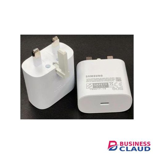Samsung Super Fast 25W Type-C to C Charger Adapter (Head Only) Only in Charging-cables