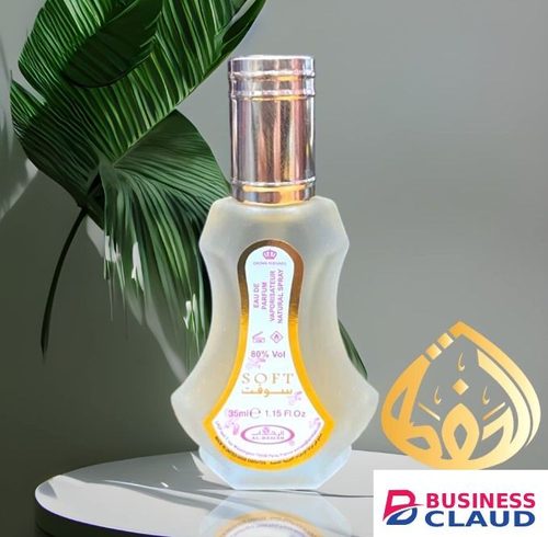 Original Soft Al Rehab 35ml Perfume Spray, citruses, vetiver, vanilla, caramel, white musk, orchid and jasmine