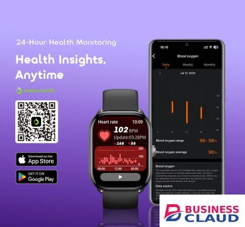 New NEW ARRAIVALS! oraimo Watch 6 Lite 2.01'' Smart Watch With Cool UI Interface in Cable