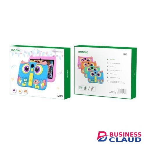 Free Modio M43 Kids Tablet – 10.1" HD IPS – 8GB RAM + 512GB Storage – Dual SIM – 10000mAh – Android in Cable