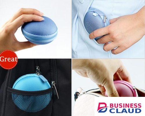Discounted products Canvas Zipper Bag Earphone Cable Mini Box Portable Coin Purse Headphone